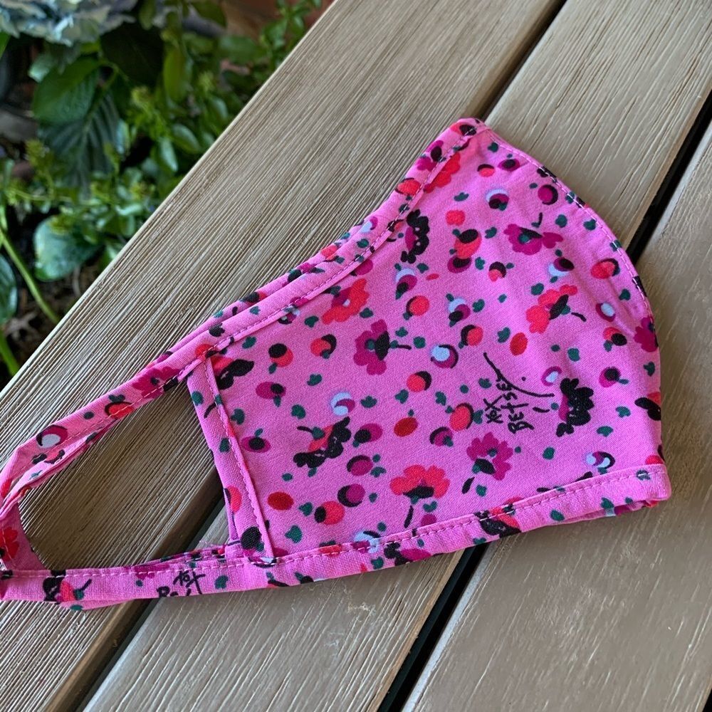 Betsey Johnson Fashion Face Mask New Never Used